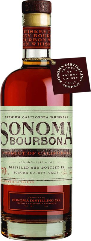 85,95 € 免费送货 | 波本威士忌 ‎Sonoma 美国 瓶子 70 cl