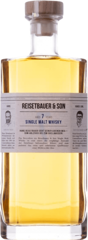 129,95 € Spedizione Gratuita | Whisky Single Malt Reisetbauer Austria 7 Anni Bottiglia 70 cl