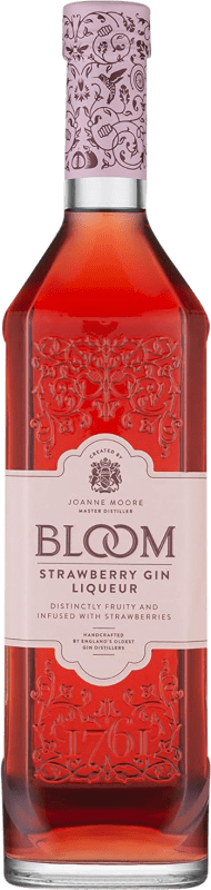 21,95 € Envío gratis | Ginebra Gin G&J Greenalls Bloom Strawberry Reino Unido Botella 70 cl
