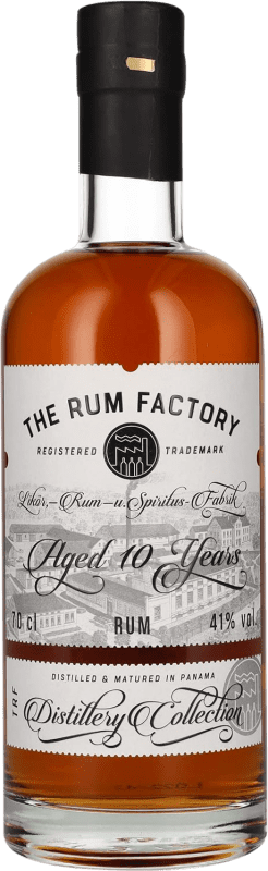 66,95 € Envío gratis | Ron The Rum Factory Panamá 10 Años Botella 70 cl