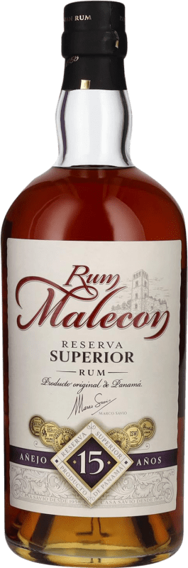 43,95 € Envoi gratuit | Rhum Bodegas de América Añejo Superior Réserve Panama 15 Ans Bouteille 70 cl
