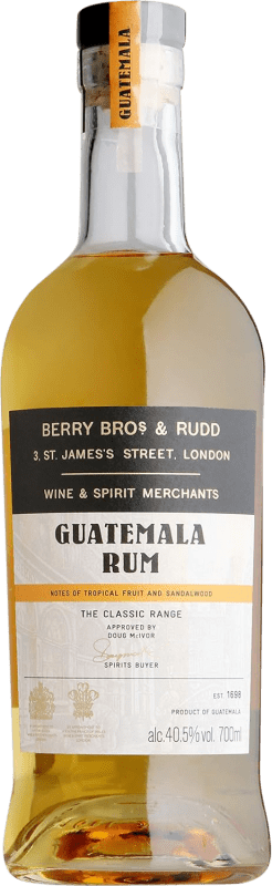 39,95 € Envoi gratuit | Rhum Berry Bros & Rudd Guatemala The Classic Range Royaume-Uni Bouteille 70 cl