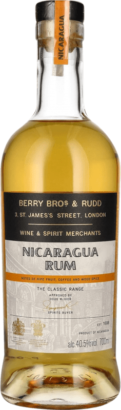 59,95 € Бесплатная доставка | Ром Berry Bros & Rudd Nicaragua The Classic Range Объединенное Королевство бутылка 70 cl