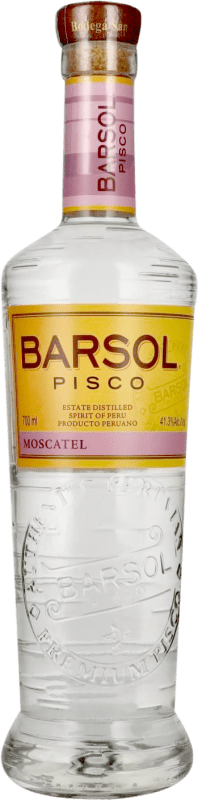 39,95 € Envío gratis | Pisco Barsol Perú 70 cl