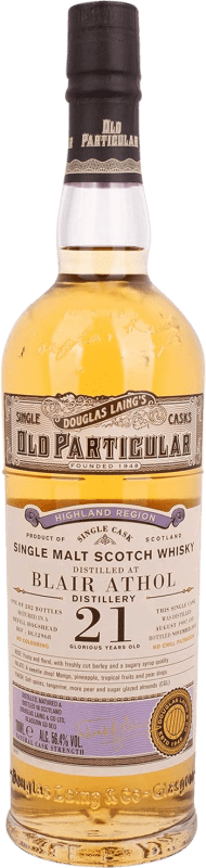 211,95 € Kostenloser Versand | Whiskey Single Malt Douglas Laing's Old Particular at Blair Athol Single Casks Großbritannien 21 Jahre Flasche 70 cl