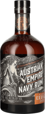102,95 € Envio grátis | Rum Albert Michler Austrian Empire Cognac Navy Strength — Força de Barrica Barbados 70 cl