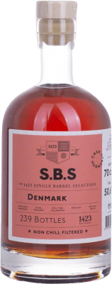 175,95 € 免费送货 | 朗姆酒 1423 World Class Spirits S.B.S Denmark Cask Strength 特立尼达和多巴哥 瓶子 70 cl