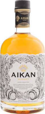 59,95 € Kostenloser Versand | Blended Whisky Aikan Collection Nº 3 Batch Frankreich Medium-Flasche 50 cl
