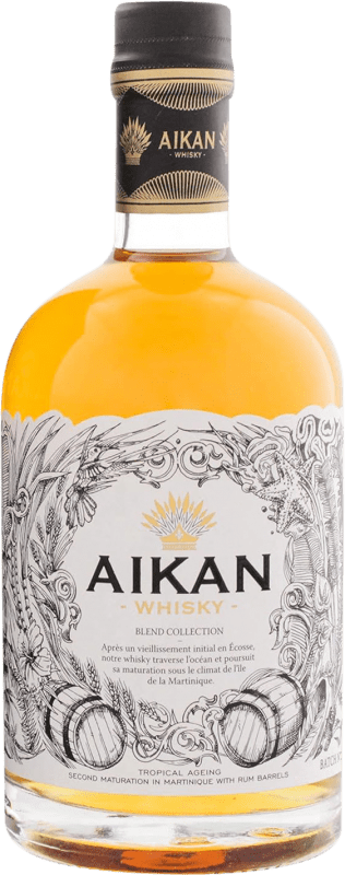 59,95 € Envio grátis | Whisky Blended Aikan Collection Batch Nº 3 França Garrafa Medium 50 cl