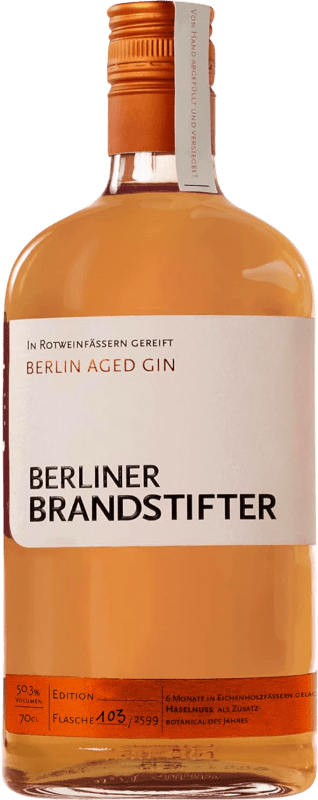 125,95 € Бесплатная доставка | Джин The Berliner Brandstifter Aged Gin Германия бутылка 70 cl