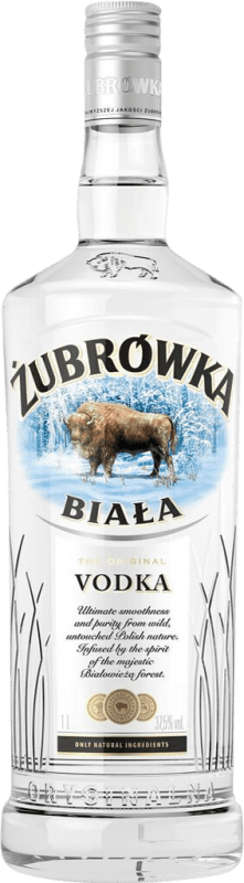 17,95 € Бесплатная доставка | Водка Zubrowka Biala Оригинальный Польша 1 L