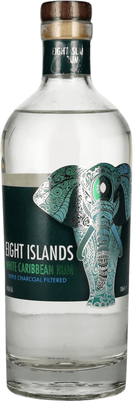 25,95 € Бесплатная доставка | Ром West Cork Eight Islands Caribbean White — Белый Ирландия 70 cl