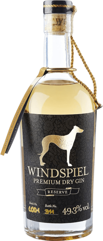 108,95 € Spedizione Gratuita | Genever Gin Windspiel Riserva Germania Bottiglia Medium 50 cl