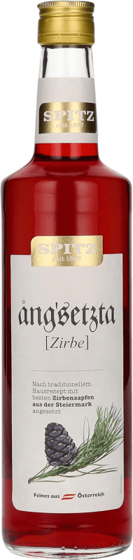 26,95 € Бесплатная доставка | Ликёры Spitz Ang'setzta Австрия 70 cl Zirbelkiefer — Сосна Кедровая