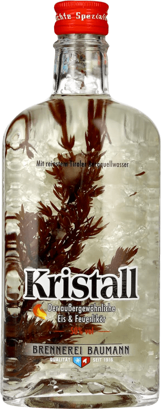 29,95 € 送料無料 | リキュール Baumann Kristall ドイツ ミディアムボトル 50 cl Eis — アイスクリーム, Feuerlikör — ファイヤーリキュール