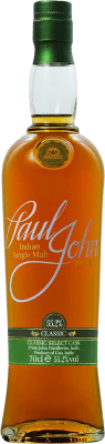 67,95 € Envoi gratuit | Whisky Single Malt Paul John Cask — Fût, Classique, Sélection Inde 70 cl