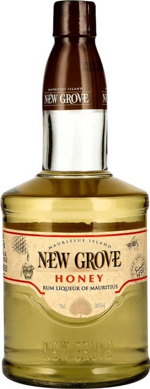 31,95 € Kostenloser Versand | Rum New Grove Mauritius 70 cl Honey — Honig