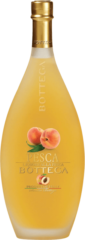 29,95 € Envio grátis | Licores Bottega Pesca Peach Itália Garrafa Medium 50 cl