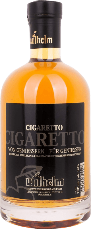46,95 € Free Shipping | Liqueurs Wilhelm Cigaretto Zigarrenbrand Austria 70 cl