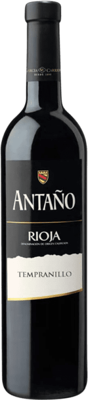 5,95 € Spedizione Gratuita | Vino Rosso García Carrión Antaño D.O.Ca. Rioja La Rioja Spagna Garnacha — Grenache Bottiglia 75 cl