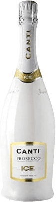 15,95 € Spedizione Gratuita | Spumante bianco Canti Ice Semisecco Semidolce D.O.C. Prosecco Veneto Italia Glera Bottiglia 75 cl