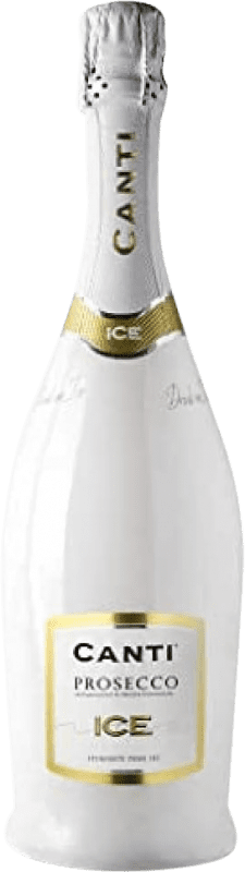 14,95 € Бесплатная доставка | Белое игристое Canti Ice Полусухое Полусладкое D.O.C. Prosecco Венето Италия Glera бутылка 75 cl