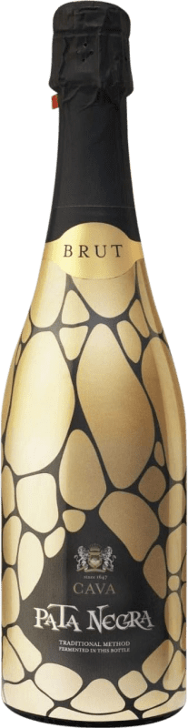 7,95 € 免费送货 | 白起泡酒 García Carrión Pata Negra Brut — 起泡酒 干型 D.O. Cava 加泰罗尼亚 西班牙 Macabeo — 马卡贝奥, Xarel·lo — 哈雷洛, Parellada — 帕雷利亚达 75 cl