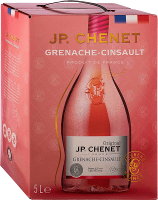 39,95 € Spedizione Gratuita | Vino rosato JP. Chenet Rosado Francia Grenache Bag in Box 5 L