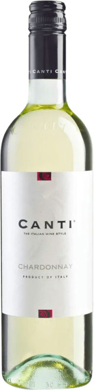 8,95 € Spedizione Gratuita | Vino bianco Canti Blanco Secco Veneto Italia Chardonnay Bottiglia 75 cl