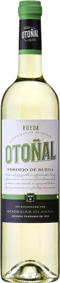 9,95 € Envio grátis | Vinho branco Olarra Otoñal Blanco D.O. Rueda Castela e Leão Espanha Verdejo Garrafa 75 cl