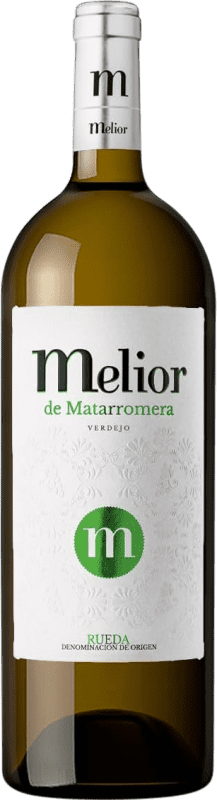 16,95 € 送料無料 | 白ワイン Matarromera Melior Blanco D.O. Rueda カスティーリャ・イ・レオン スペイン Verdejo マグナムボトル 1,5 L