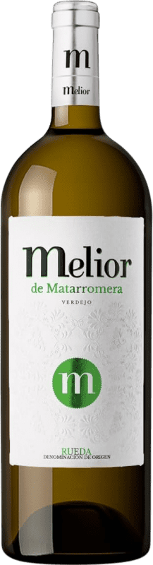 16,95 € Envoi gratuit | Vin Blanc Matarromera Melior D.O. Rueda Castille et Leon Espagne Verdejo Bouteille Magnum 1,5 L