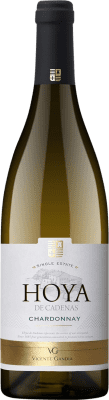 10,95 € Envio grátis | Vinho branco Vicente Gandía Hoya de Cadenas Blanco D.O. Utiel-Requena Comunidade Valenciana Espanha Chardonnay Garrafa 75 cl