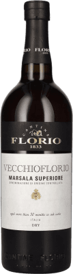 24,95 € 送料無料 | 強化ワイン Florio Vecchioflorio Superiore ドライ D.O.C. Marsala シチリア島 イタリア Grillo ボトル 75 cl