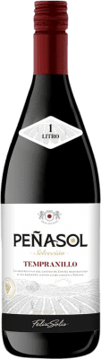 6,95 € Бесплатная доставка | Красное вино Peñasol Испания Tempranillo бутылка 1 L