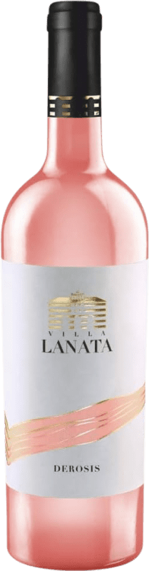 8,95 € Free Shipping | Rosé Wine Villa Lanata Derosis D.O.C. Piedmont Piemonte Italy Barbera Bottle 75 cl