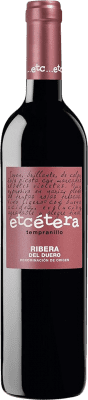 11,95 € Envio grátis | Vinho tinto Etcétera Espanha Tempranillo Garrafa 75 cl