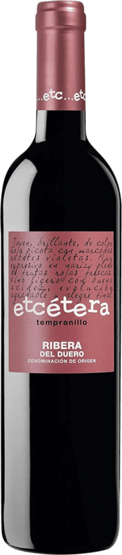 9,95 € Kostenloser Versand | Rotwein Etcétera Spanien Tempranillo 75 cl