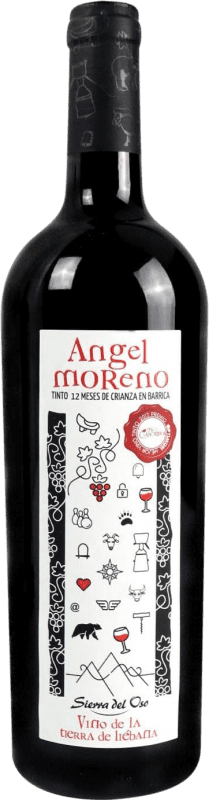 11,95 € Бесплатная доставка | Красное вино Sierra del Oso Angel Moreno Испания Mencía бутылка 75 cl