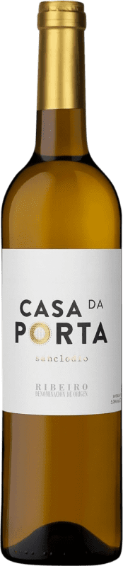 24,95 € Envio grátis | Vinho Branco Sanclodio D.O. Ribeiro Galiza Espanha Treixadura 75 cl