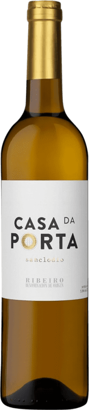 34,95 € Envio grátis | Vinho branco Sanclodio D.O. Ribeiro Galiza Espanha Treixadura Garrafa 75 cl