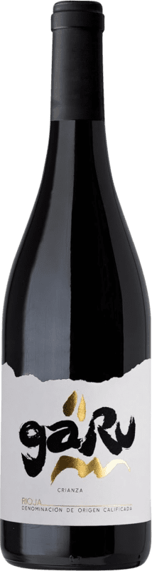 19,95 € Envio grátis | Vinho tinto Matarredonda Garu Crianza D.O.Ca. Rioja La Rioja Espanha Tempranillo Garrafa 75 cl