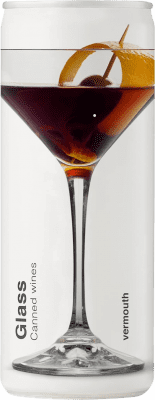 6,95 € Envío gratis | Vermut Glass Canned Cataluña España Botellín 25 cl
