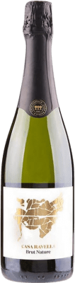 13,95 € Envoi gratuit | Blanc mousseux Vins & Co Casa Ravella 15 Meses Brut Nature Crianza D.O. Cava Catalogne Espagne Xarel·lo, Chardonnay, Parellada Bouteille 75 cl