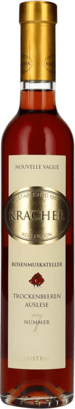 84,95 € Free Shipping | Red wine Kracher Trockenbeerenauslese Nouvelle Vague Nummer 7 D.A.C. Neusiedlersee Austria Muscatel Rosé Half Bottle 37 cl