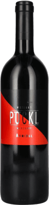 92,95 € Kostenloser Versand | Rotwein Pöckl Admiral D.A.C. Neusiedlersee Österreich Zweigelt Flasche 75 cl