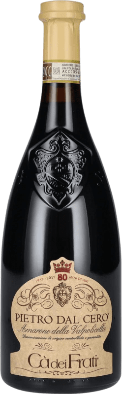 81,95 € Бесплатная доставка | Красное вино Pietro dal Cero. Cà dei Frati D.O.C.G. Amarone della Valpolicella Ломбардии Италия Corvina — Корвина Бутылка 75 cl