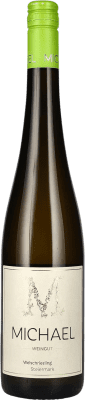 16,95 € Free Shipping | White Wine Michael D.A.C. Vulkanland Steiermark Austria Welschriesling 75 cl