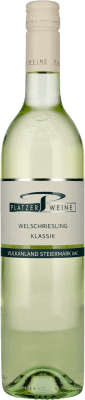 16,95 € Envío gratis | Vino Blanco Platzer Klassisch — Clásico D.A.C. Vulkanland Steiermark Austria Welschriesling 75 cl