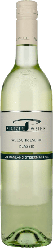 16,95 € Spedizione Gratuita | Vino Bianco Platzer Classico D.A.C. Vulkanland Steiermark Austria Welschriesling 75 cl